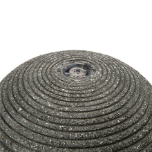 Load image into Gallery viewer, 31.69"H Polyresin Rippling Floating Sphere Pedestal Outdoor Fountain With Pump & LED Light