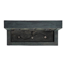 Load image into Gallery viewer, 30"L Oversized Faux Concrete and Pebbles Polyresin Outdoor Fountain with LED Light and Pump