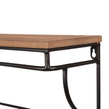 Load image into Gallery viewer, Farmhouse Metal/Wooden Wall Mounted Shelves, Set of 2