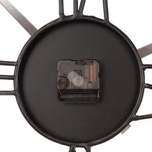 Load image into Gallery viewer, 26.77"D Farmhouse Metal and Rope Wall Clock
