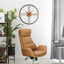 Load image into Gallery viewer, 26.77"D Farmhouse Metal and Rope Wall Clock