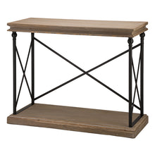 Load image into Gallery viewer, 42.10"L French Vintage Antiqued finish Console Table
