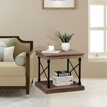 Load image into Gallery viewer, 23.00"L French Vintage Antiqued finish Accent Table/Side Table