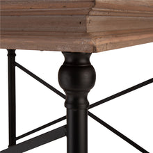 Load image into Gallery viewer, 23.00"L French Vintage Antiqued finish Accent Table/Side Table