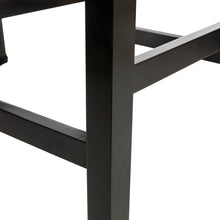 Load image into Gallery viewer, 45"H Coffee Bonded Leather High-Back Barchair with Studded Decor, Set of 2