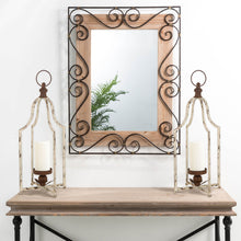 Load image into Gallery viewer, 22"H Large Farmhouse Rustic Metal Lantern, Set of 2