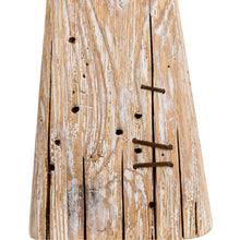 Load image into Gallery viewer, Coastal Weathered Wood Whale Tail Table Decor, Set of 3