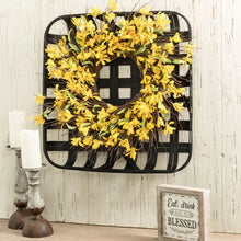 Load image into Gallery viewer, 24"L Vintage Black Bamboo Basket