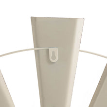 Load image into Gallery viewer, 32"L Vintage Beige Farmhouse Half Wind Spinner Wall Decor