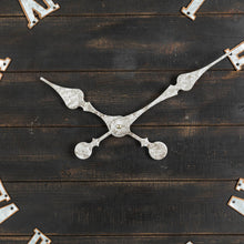 Load image into Gallery viewer, 27.56"D Oversized Farmhouse Wooden & Galvanized Round Wall Clock