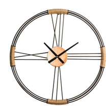 Load image into Gallery viewer, 31.90"D Oversized Modern Farmhouse Metal Wall Clock