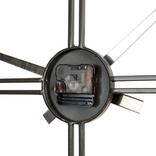 Load image into Gallery viewer, 31.50"D Oversized Modern Farmhouse Metal/Wooden Wall Clock