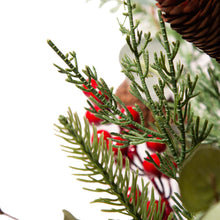 Load image into Gallery viewer, 20"H Christmas Floral Table Tree Décor