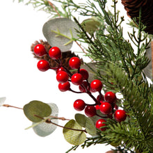 Load image into Gallery viewer, 20"H Christmas Floral Table Tree Décor