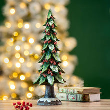 Load image into Gallery viewer, 20"H Resin Christmas Handcrafted Red Berry Table Tree Decor