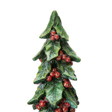 Load image into Gallery viewer, 20"H Resin Christmas Handcrafted Red Berry Table Tree Decor