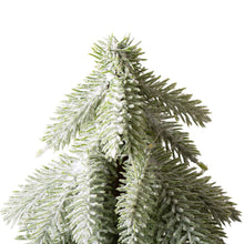 Load image into Gallery viewer, 18"H Lighted Frosted Artificial Table Tree