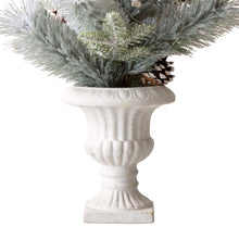 Load image into Gallery viewer, 24"H Lighted Flocked Pinecone and Berries Table Tree