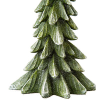 Load image into Gallery viewer, 14.75"H Green Resin Christmas Handcrafted Table Tree Décor