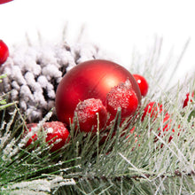 Load image into Gallery viewer, 20"L Christmas Metal "Joy" Floral Centerpiece Table Decor