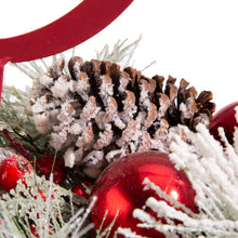 Load image into Gallery viewer, 20"L Christmas Metal "Joy" Floral Centerpiece Table Decor