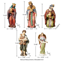 Load image into Gallery viewer, 12 Piece Oversized Resin Nativity Figurine Sets