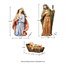Load image into Gallery viewer, 12 Piece Oversized Resin Nativity Figurine Sets