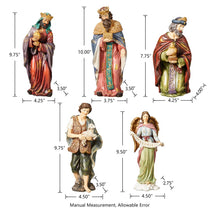 Load image into Gallery viewer, 12 Piece Resin Nativity Figurine Sets