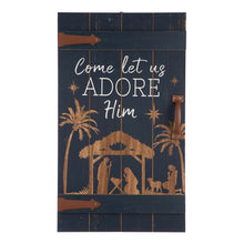 Load image into Gallery viewer, 24"H Wooden Nativity Wall Décor