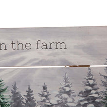Load image into Gallery viewer, 24"L Wooden Farmhouse Hanging Wall Decor