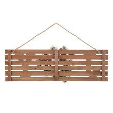 Load image into Gallery viewer, 29.90"L Wooden "JOY" Hanging Sign Wall Decor