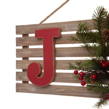 Load image into Gallery viewer, 29.90"L Wooden "JOY" Hanging Sign Wall Decor