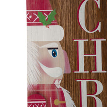 Load image into Gallery viewer, 60"H Wooden Christmas Nutcracker Porch Sign