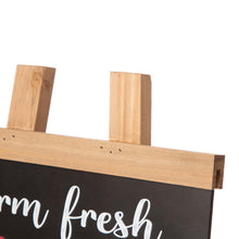 Load image into Gallery viewer, Double Sided Wooden Easel Porch Sign with One Changeable Sided Sign Board (Fall & Christmas)