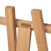 Load image into Gallery viewer, Double Sided Wooden Easel Porch Sign with One Changeable Sided Sign Board (Fall & Christmas)