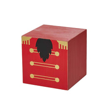 Load image into Gallery viewer, 35.50"H Wooden Stacked Block Nutcracker Porch Decor