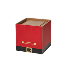 Load image into Gallery viewer, 35.50"H Wooden Stacked Block Nutcracker Porch Decor