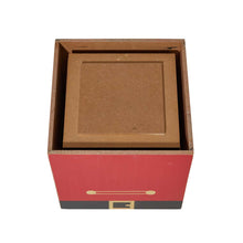 Load image into Gallery viewer, 35.50"H Wooden Stacked Block Nutcracker Porch Decor