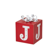 Load image into Gallery viewer, 32"H Lighted Wooden Stacked Block "JOY" Porch Sign Boxes