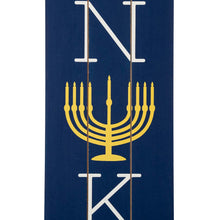 Load image into Gallery viewer, 42"H "Happy HANUKKAH" Wooden Porch Sign Board