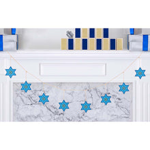 Load image into Gallery viewer, 72"L Metal Hanukkah Garland