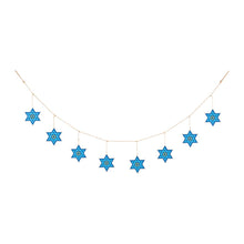 Load image into Gallery viewer, 72"L Metal Hanukkah Garland