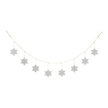 Load image into Gallery viewer, 72"L Metal Hanukkah Garland