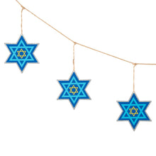 Load image into Gallery viewer, 72"L Metal Hanukkah Garland