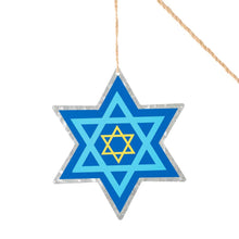 Load image into Gallery viewer, 72"L Metal Hanukkah Garland