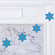 Load image into Gallery viewer, 72"L Metal Hanukkah Garland