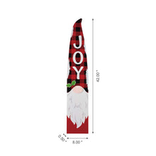 Load image into Gallery viewer, 42"H Wooden Christmas Gnome "JOY" Porch Sign Board