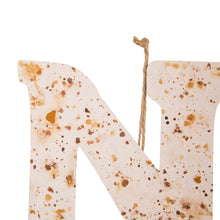 Load image into Gallery viewer, Set of 2 Rusty Metal "JOY" & "NOEL" Yard Stake or Wall Décor