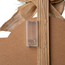 Load image into Gallery viewer, 42"H Wooden Christmas Yard Stake with LED Lights