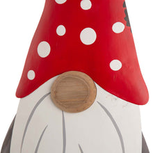 Load image into Gallery viewer, Christmas Metal Gnome Yard Stake or Standing Decor or Wall Decor, Set of 3